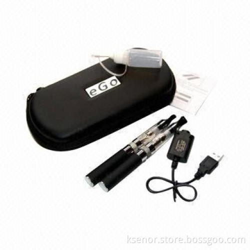 Hot eGo-CE4 E-cigarette Starter Kit with 3.7-4.2V Nominal Working Voltage, 900mAh Capacity